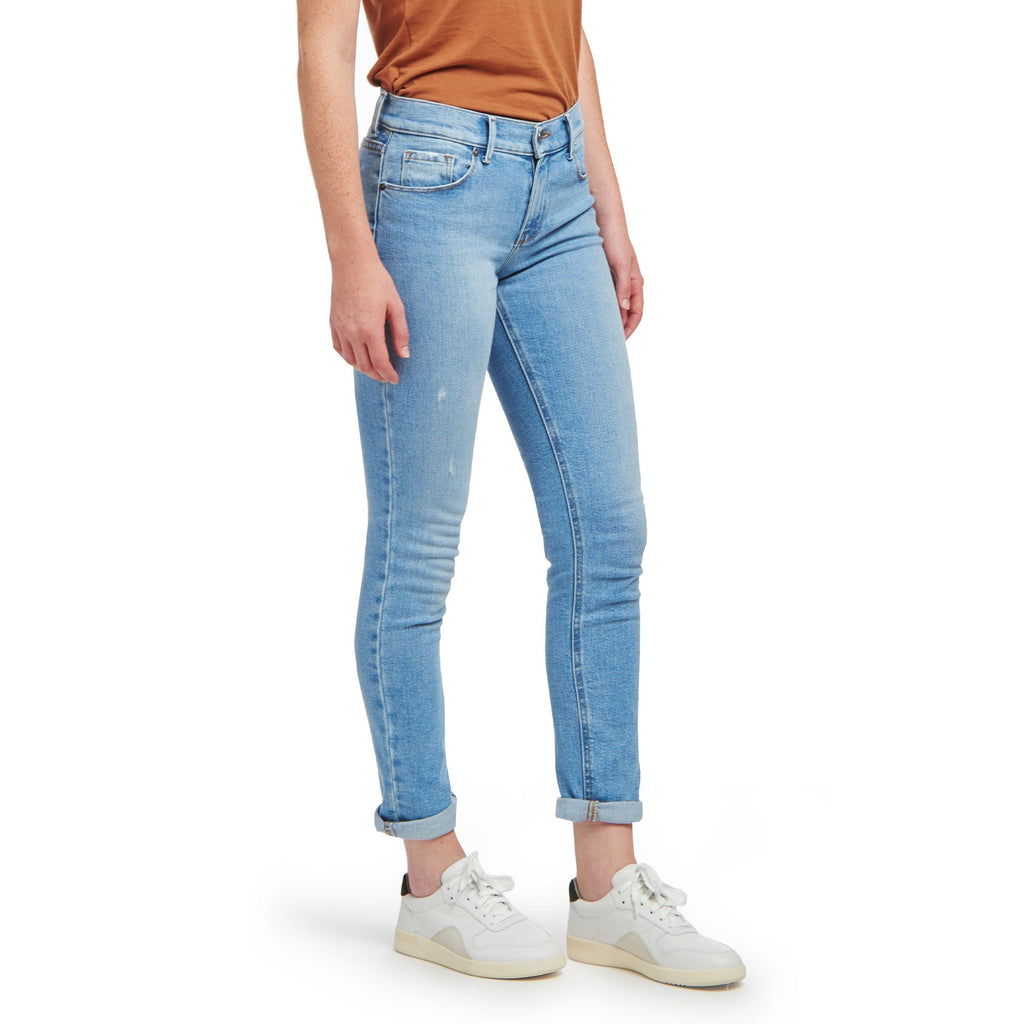 Mid Rise Slim Straight Hubert Jeans