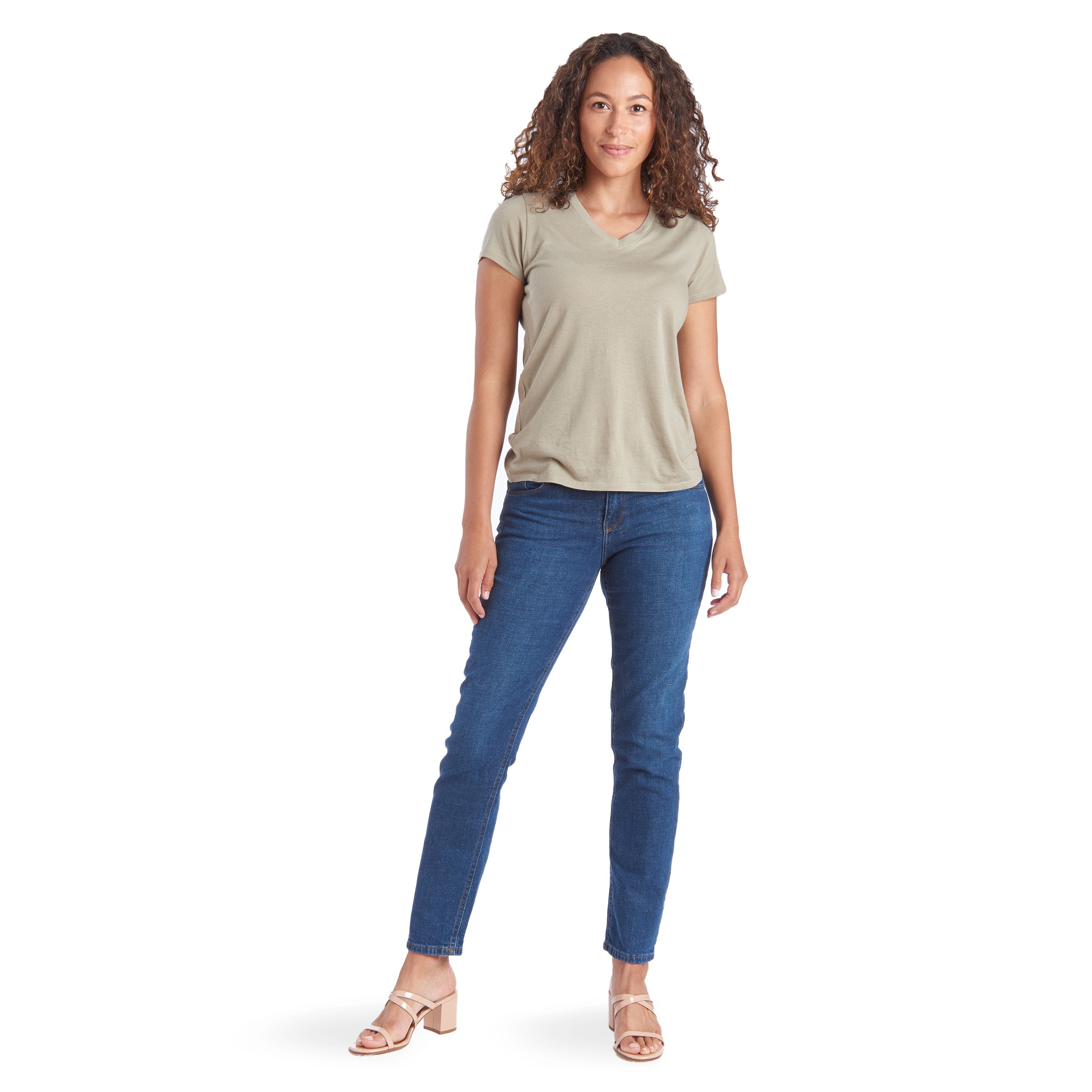 Mid Rise Slim Straight Charlton Jeans