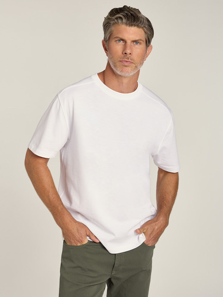 Cotton Jersey Oversized Tee