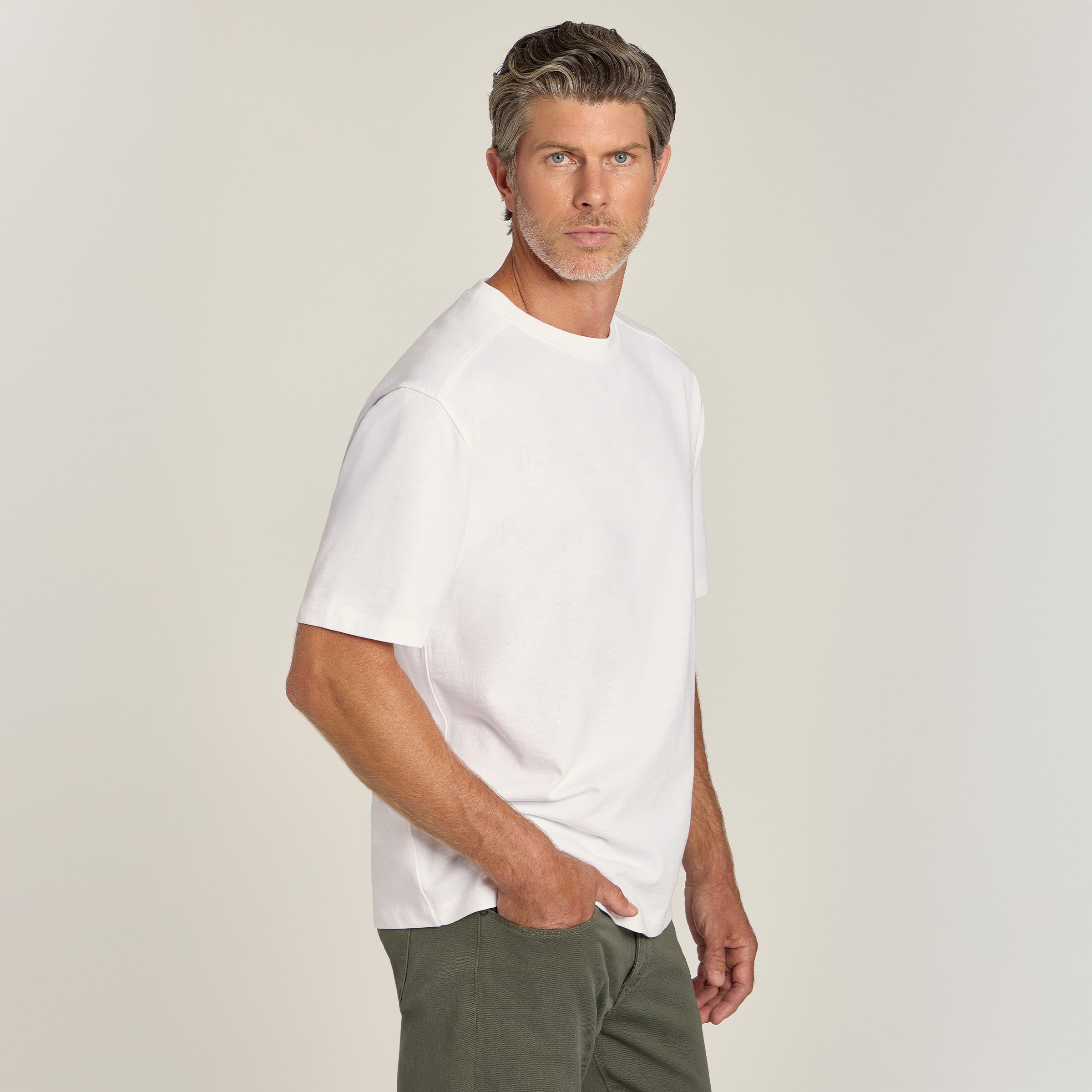 Cotton Jersey Oversized Tee