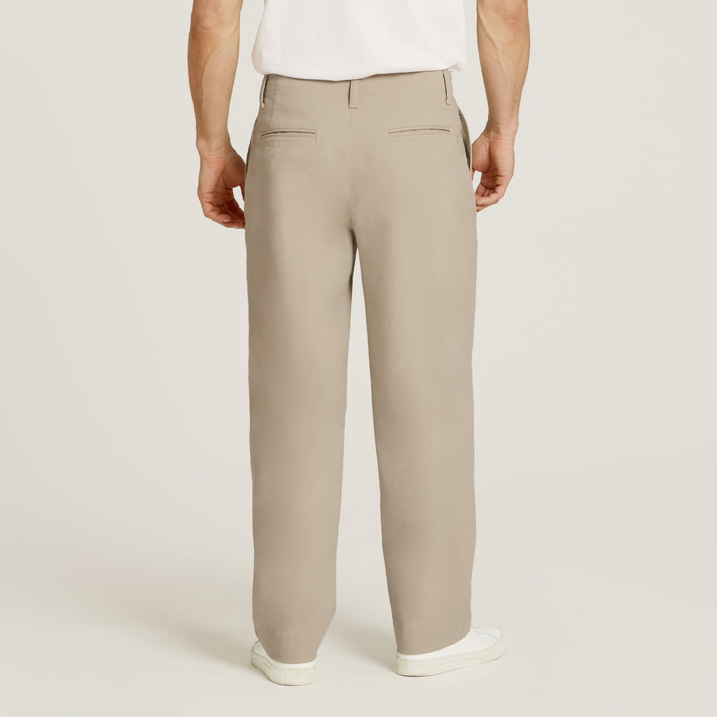Wide Leg Chino Pants