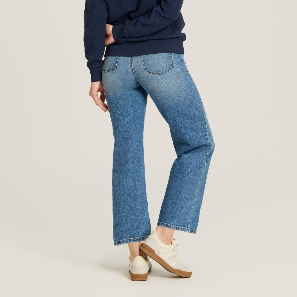 High Rise Cropped Straight Leg Gilmore