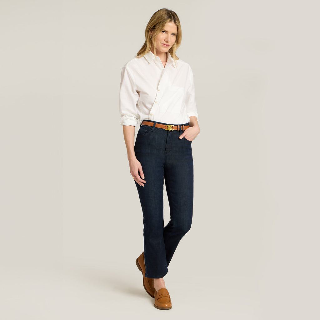 High Rise Miniboot Ankle Jane Jeans