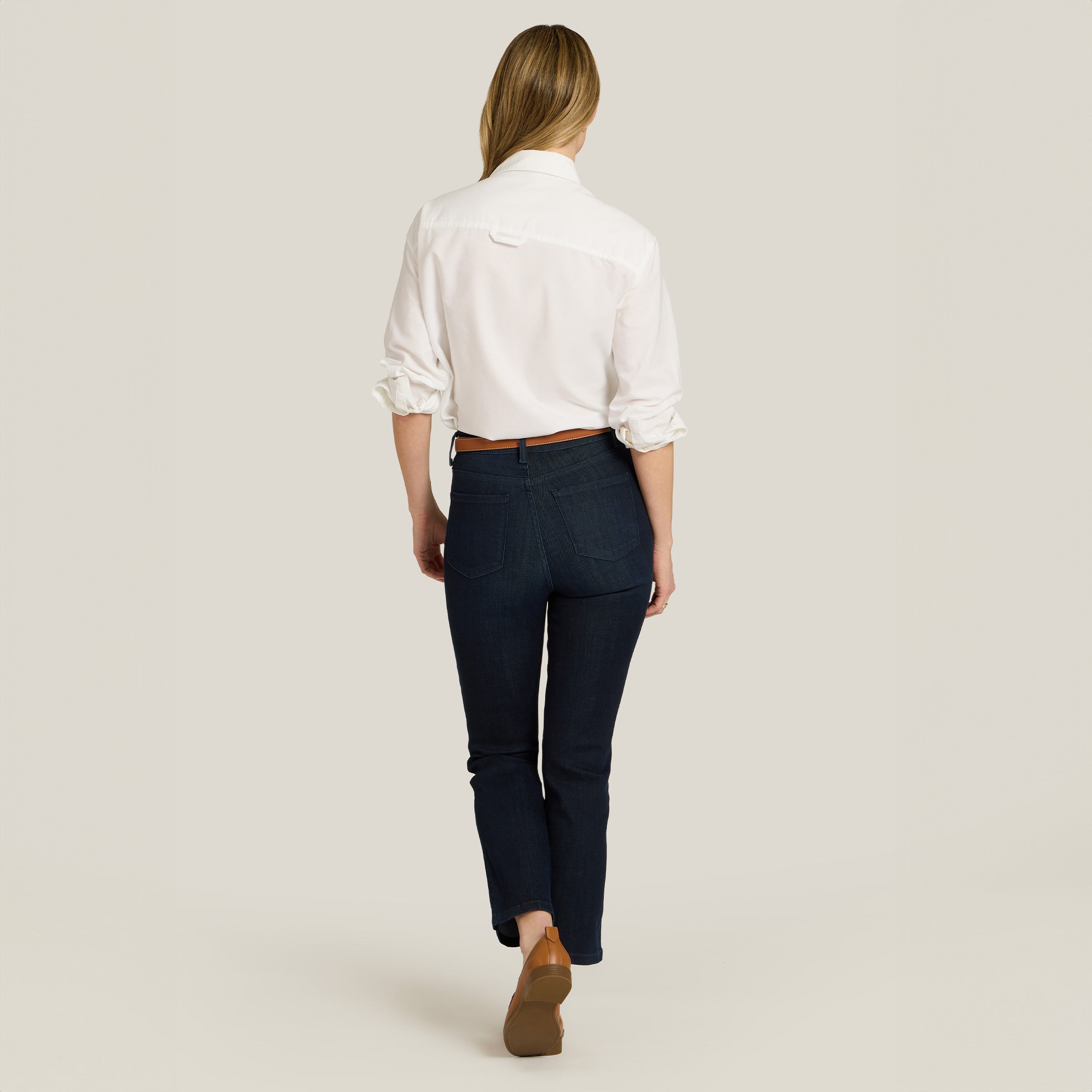 High Rise Miniboot Ankle Jane Jeans