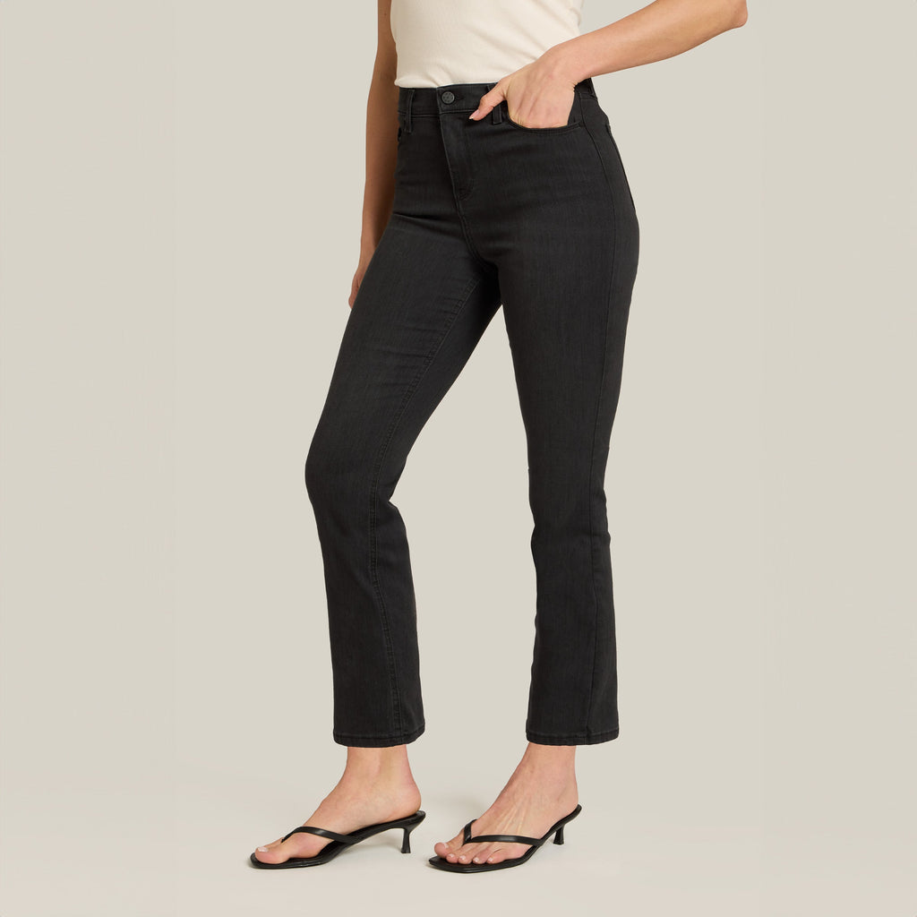 High Rise Miniboot Ankle Orchard Jeans