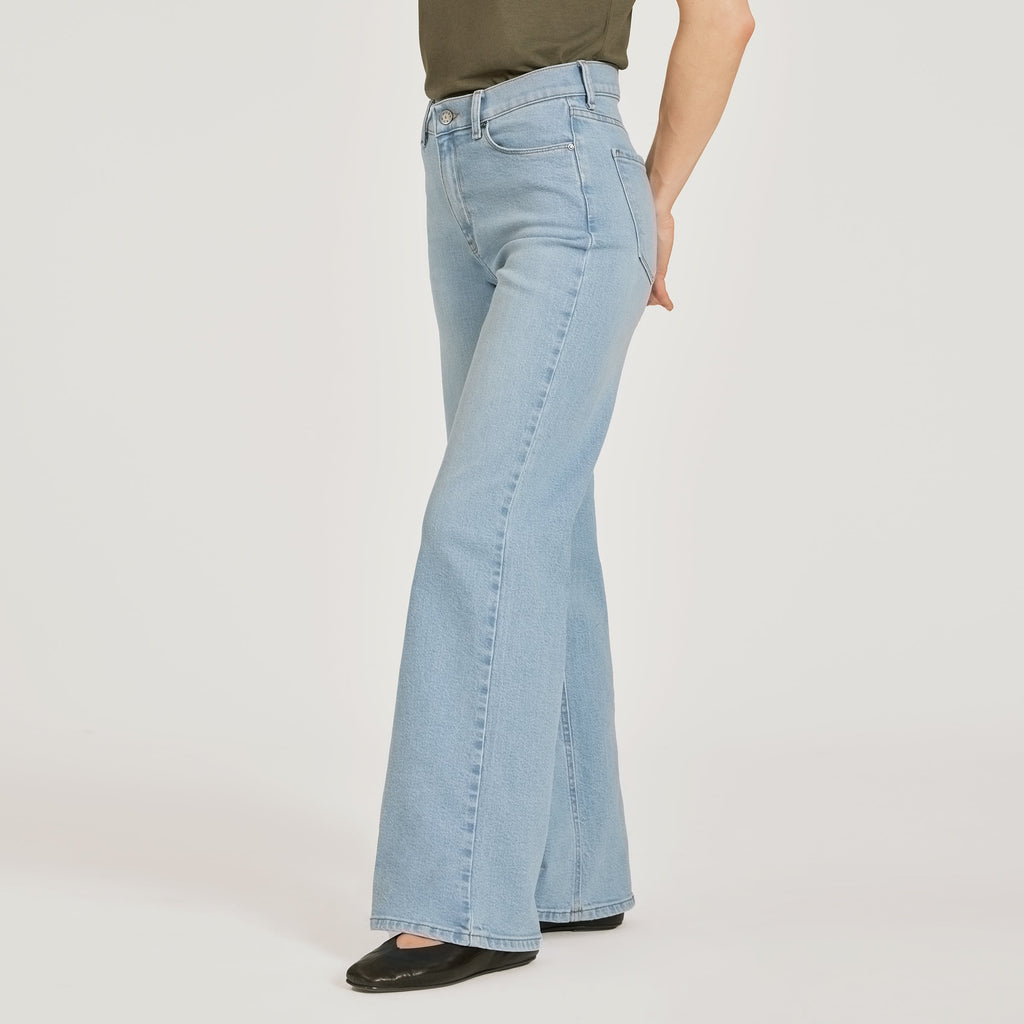 High Rise Wide Leg Hubert