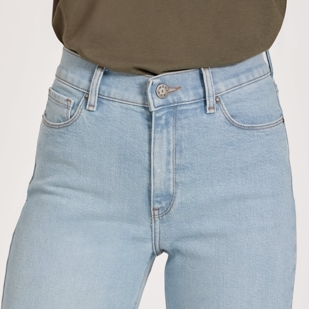 High Rise Wide Leg Hubert