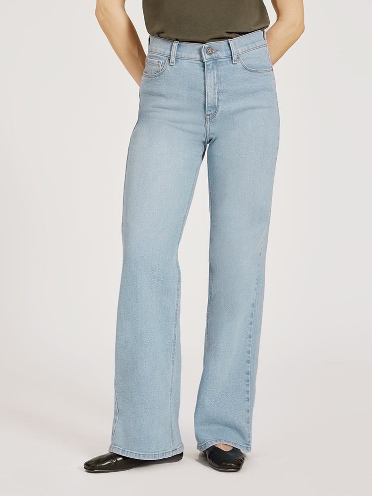 High Rise Wide Leg Hubert