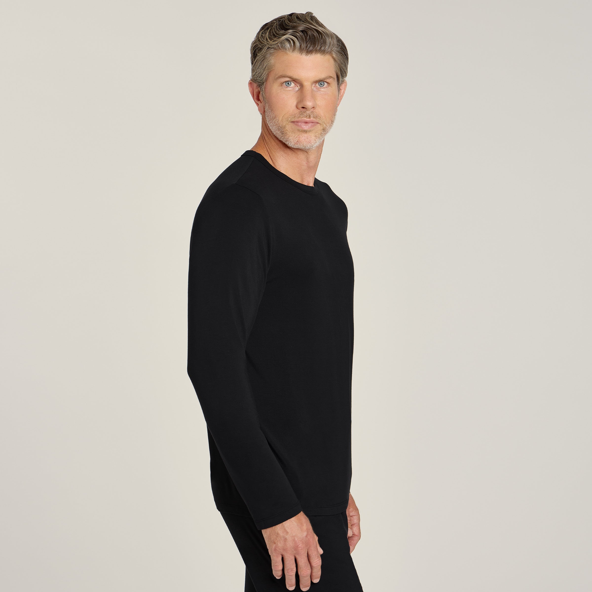 Pajama Long Sleeve Crew Neck