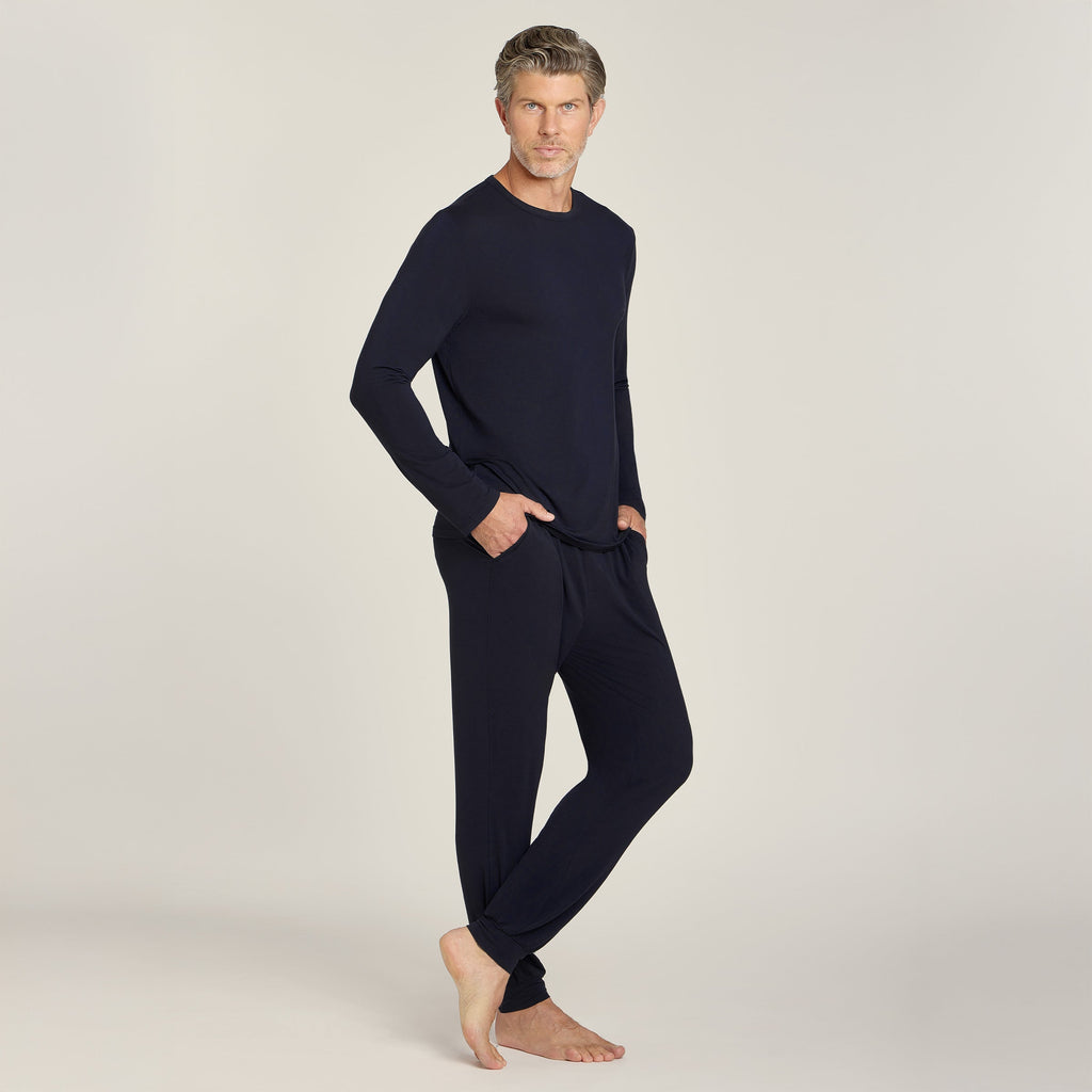 Pajama Long Sleeve Crew Neck