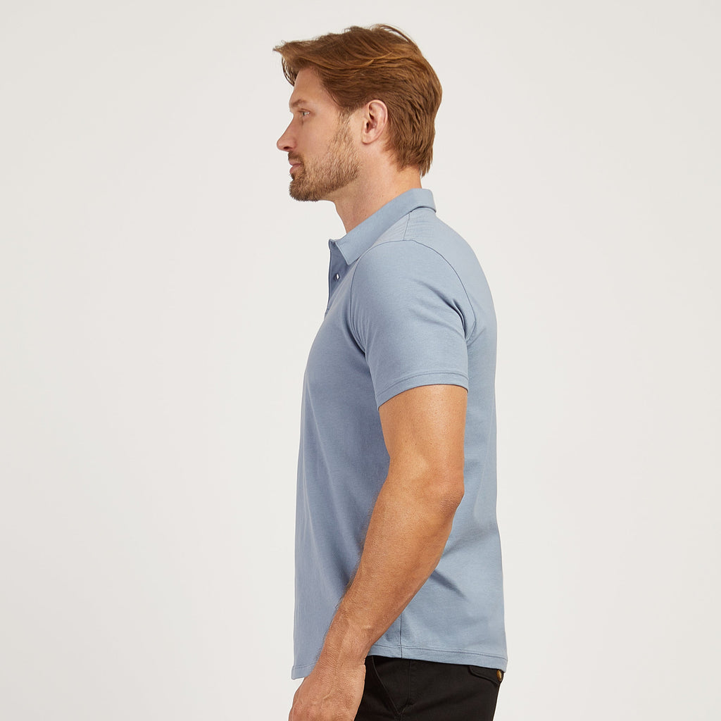 Jersey Sueded Polo
